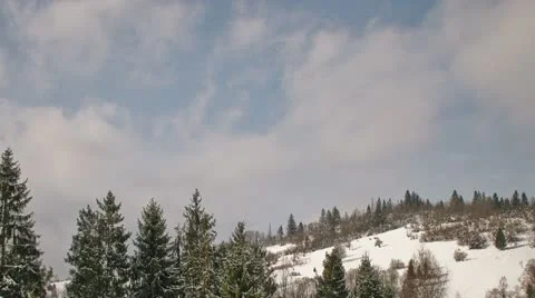 Flying clouds 720p Stock Footage 10818201