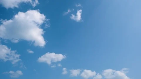 The flying clouds against the background of the sky Stock-Footage 113948821