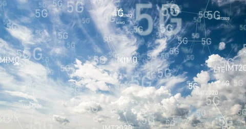 Flying in the clouds, camera movement through the clouds, time lapse Stock Footage 103466745