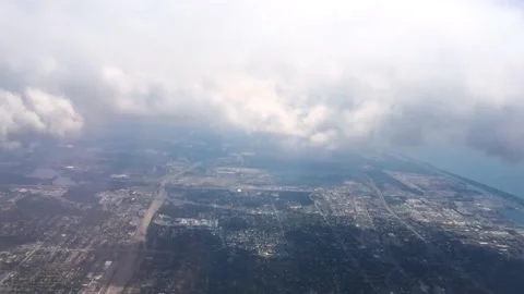 Flying in the clouds flying in the clouds. The clouds are moving on camera. Stock Footage 172572121