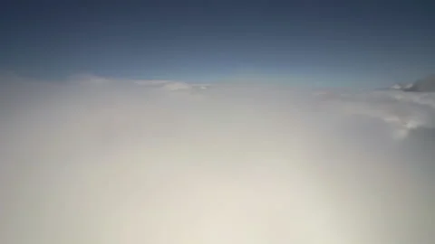 Flying in the clouds, flying in the sky Stock Footage 180019688