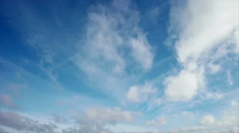 Flying in the Clouds Stock-Footage 68385177