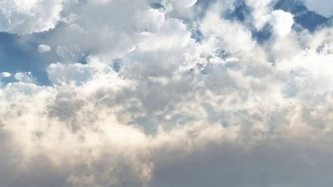 Flying into clouds Stock Footage 71966075