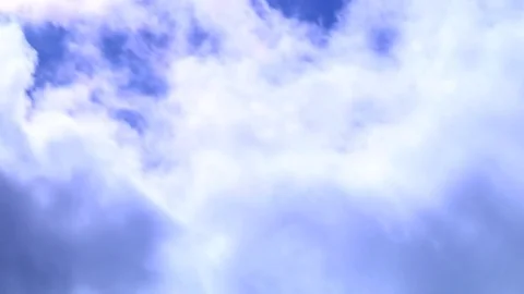 Flying clouds Stock Footage 77528926
