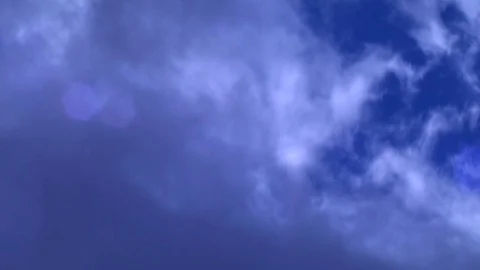 Flying clouds Stock Footage 77531444