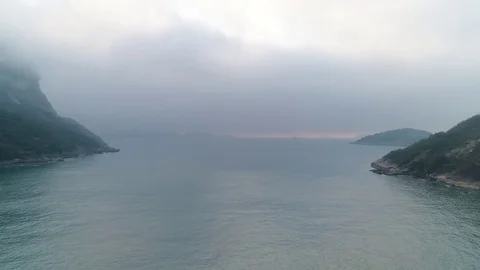 Flying with the clouds. Stock Footage 81179741