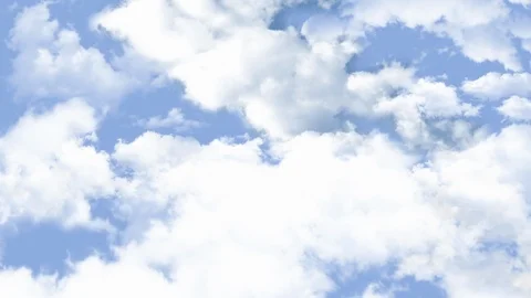 Flying in the clouds Stock Footage 108205041