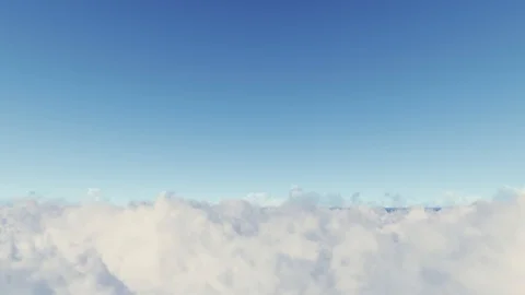 Flying in the clouds Stock-Footage 128676344
