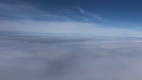 Flying in the clouds Видео 249599026
