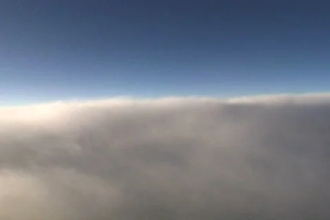 Flying in the Clouds Real Time 스톡 동영상 461936