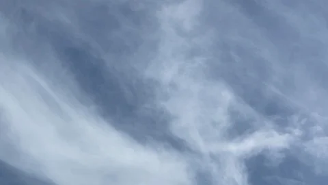 Flying in Clouds Sky Background Stock Footage 121262088
