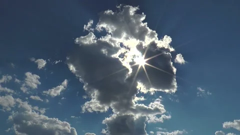 Flying clouds, time lapse. Stock-Footage 154054746