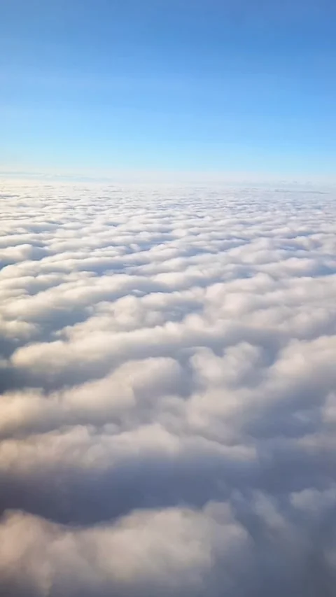 Flying clouds view Stock Footage 310498406