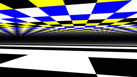 Flying From Colourful Crazy Abstract 3d Rendering Universe Through Monochrome Stock-Footage 139733828