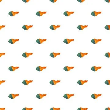 Flying comet seamless pattern on white background 스톡 일러스트