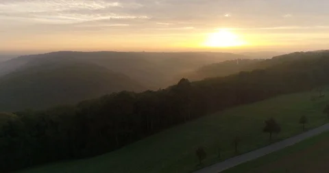 Flying copter over charming landmark of Heilbronn in Germany. Beautiful view of Stock Footage 87523953
