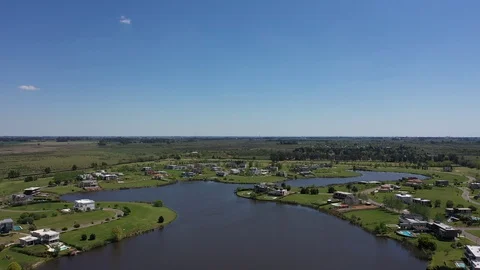 Flying the Country  Stock Footage 117559277