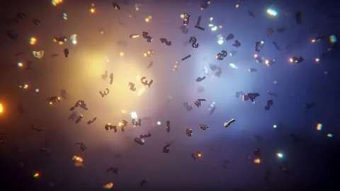 Flying currency background Vídeo Stock 233323669