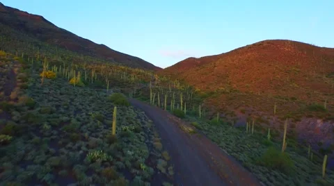 Flying up the desert canyon AZ.mp4 Stock Footage 54259901