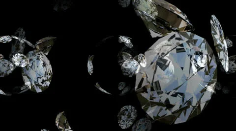 Flying Diamonds Motion Mapping Видео 24712373