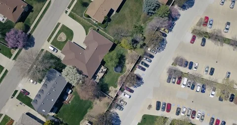 Flying DJI Mavic Pro in Salt Lake City, Utah Stock Footage 106667439