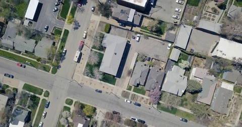 Flying DJI Mavic Pro in Salt Lake City, Utah Stock Footage 106667638