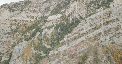 Flying DJI Mavic Pro through Ogden, Utah canyons in the summer. Stock Footage 106542359