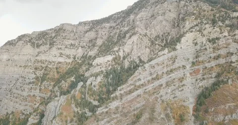Flying DJI Mavic Pro through Ogden, Utah canyons in the summer. Stock Footage 106542397