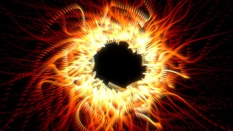 Flying dots animation Stock Footage 71401766
