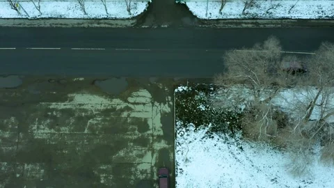 Flying on a drone around a mosque with a blue dome on the central square of city Stock Footage 240530735