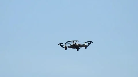 Flying drone close up Stock Footage 297872723