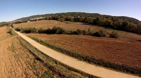 Flying drone Stock Footage 53077256