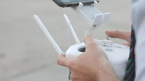 Flying a drone Stock Footage 88644803