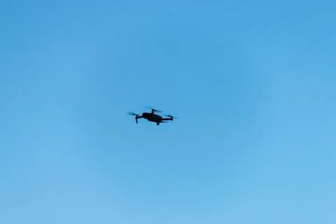 Flying drone Stock Photos