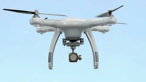 Flying drone Slow Motion 4K Stock Footage 77531133