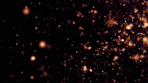 Flying dust gold particles background Stock-Footage 205590709