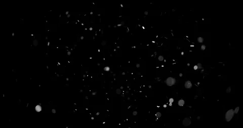 Flying dust particles on a black background Stock Footage 115641721