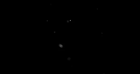 Flying dust particles on a black background Stock-Footage 115641867