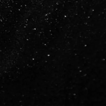 Flying dust particles on a black background Illustrazione stock
