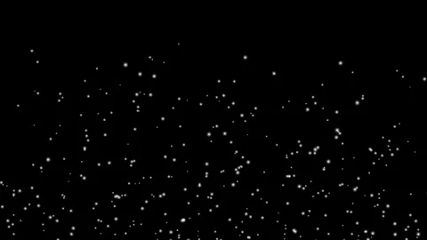 Flying dust particles dark background Stock Footage 339314886