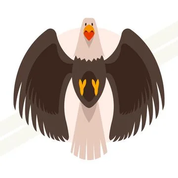 Flying-eagle Stock Illustration