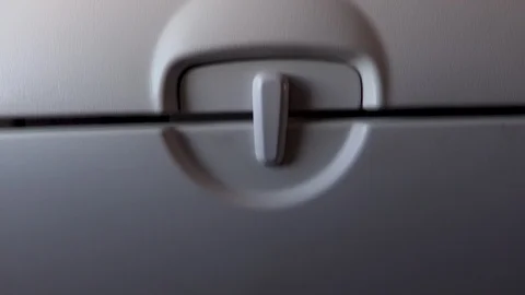 Flying in Economy class Stock Footage 114809276