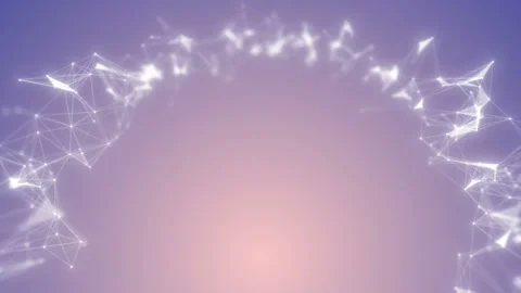 Flying in a fantasy abstract science, technology and engineering motion Stock Footage 112227214