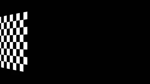 Flying flag of the finish Stock Footage 87926718