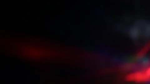 Flying flashes and stripes of light in different colors Stock Footage 106586273