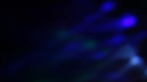 Flying flashes and stripes of light in different colors Stock Footage 106586332