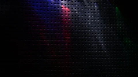 Flying flashes and stripes of light in different colors Stock Footage 106586450