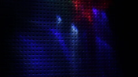 Flying flashes and stripes of light in different colors Stock Footage 106586491