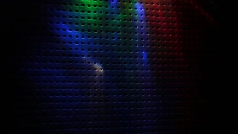 Flying flashes and stripes of light in different colors Stock Footage 106586521