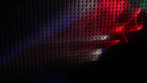 Flying flashes and stripes of light in different colors Stock Footage 106586543